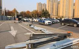 拆！咸陽(yáng)集中整治世紀(jì)大道施工圍擋→